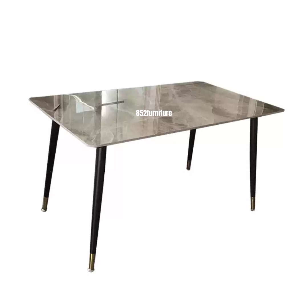 (包送貨安裝 | Delivery and Assembly Included) A338岩板餐桌(Slate Dining Table)