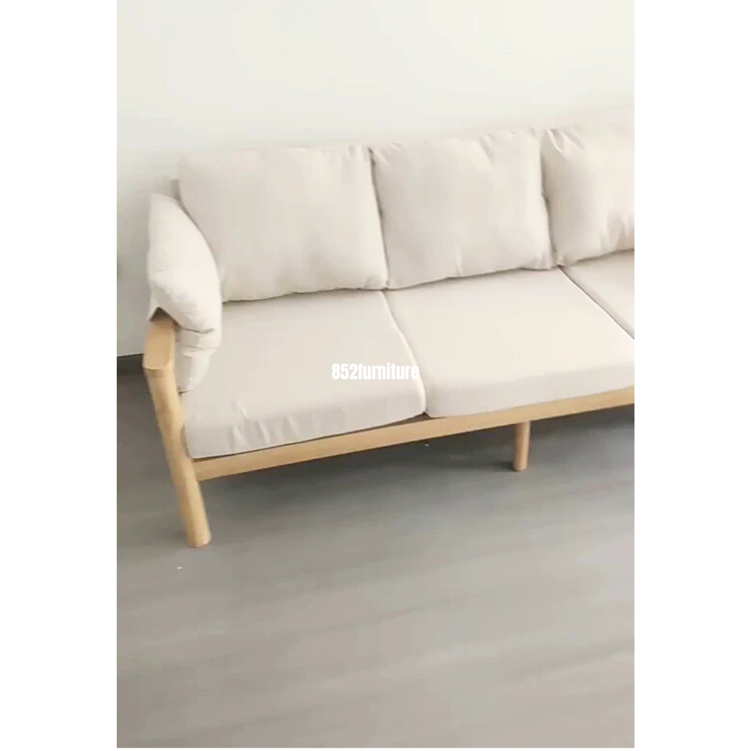 (包送貨安裝 | Delivery and Assembly Included) A339日式布藝梳化 (fabric sofa)