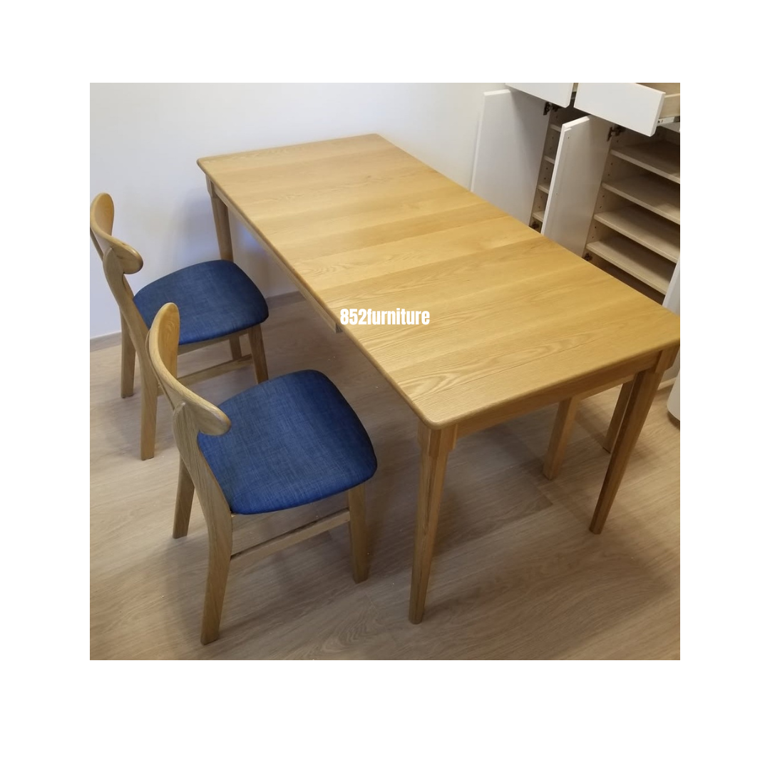 (包送貨安裝 | Delivery and Assembly Included) A342日式橡木申縮餐桌 (oak extendable dining table)