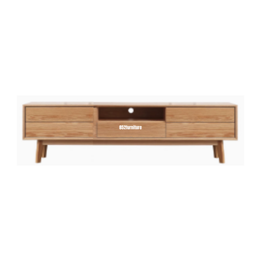 (包送貨安裝 | Delivery and Assembly Included) A345日式橡木電視櫃 (Oak tv cabinet)