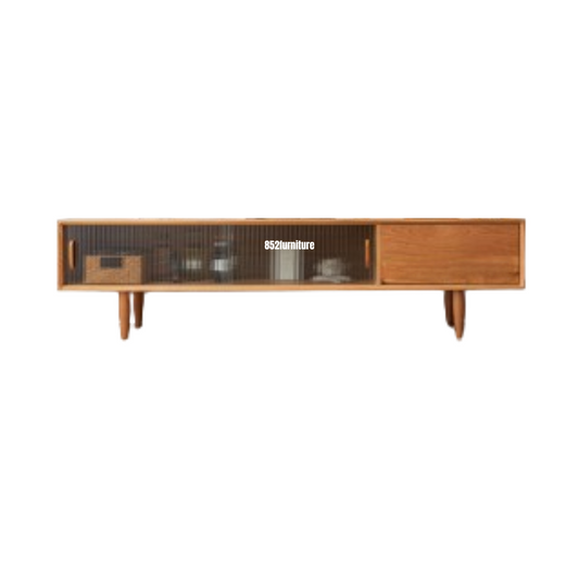 (包送貨安裝 | Delivery and Assembly Included) A346日式橡木電視櫃 (Oak tv cabinet)