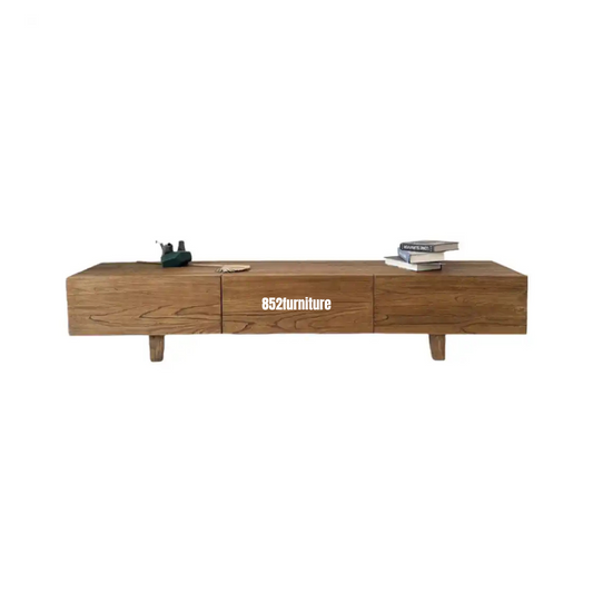 (包送貨安裝 | Delivery and Assembly Included) A456老榆木電視櫃 (Elm Tv Cabinet)