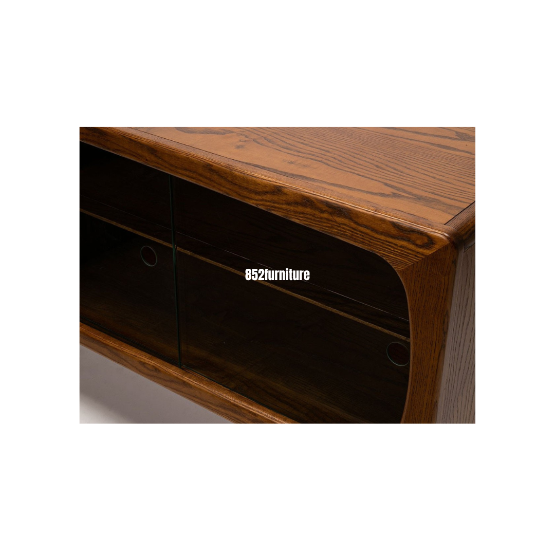 (包送貨安裝 | Delivery and Assembly Included) A457日式橡木電視櫃 (Oak tv cabinet)