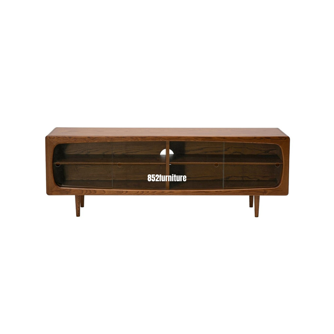 (包送貨安裝 | Delivery and Assembly Included) A457日式橡木電視櫃 (Oak tv cabinet)
