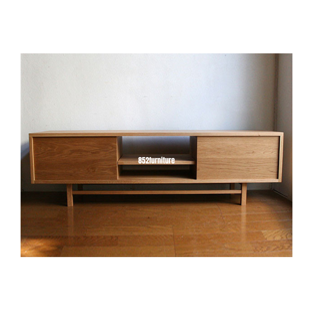 (包送貨安裝 | Delivery and Assembly Included) A459櫻桃木電視櫃 (Cherry wood tv cabinet)