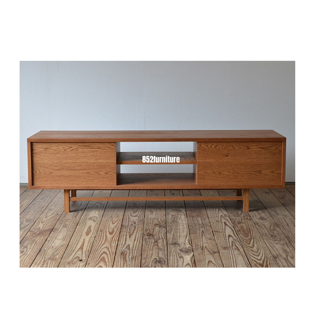 (包送貨安裝 | Delivery and Assembly Included) A459櫻桃木電視櫃 (Cherry wood tv cabinet)
