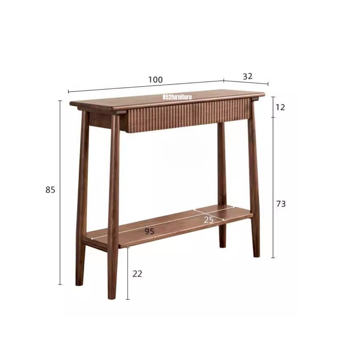 (包送貨安裝 | Delivery and Assembly Included) A467北歐木小桌 (wooden table table console)