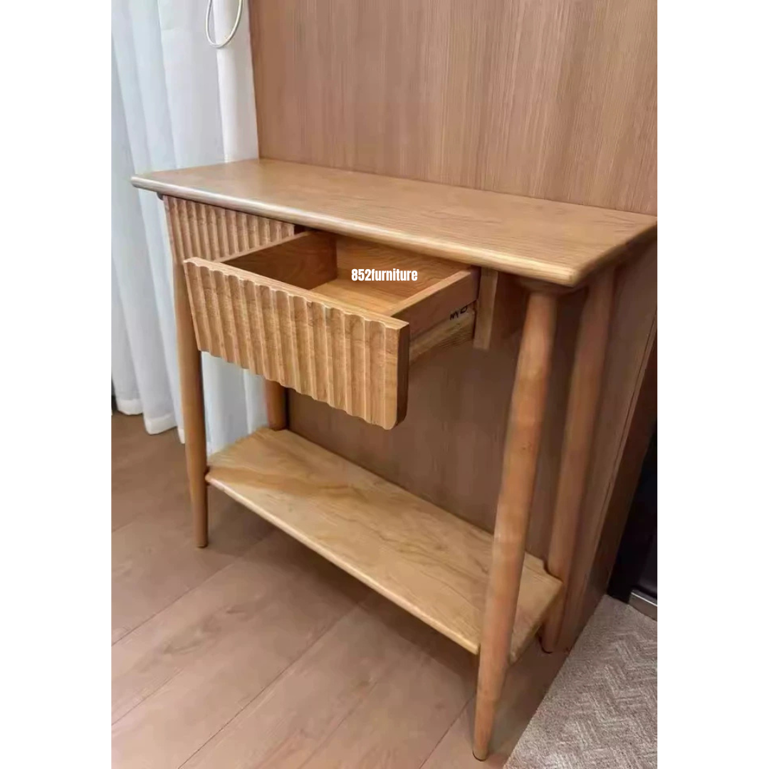 (包送貨安裝 | Delivery and Assembly Included) A467北歐木小桌 (wooden table table console)