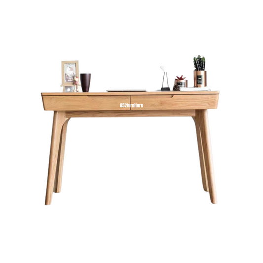 (包送貨安裝 | Delivery and Assembly Included) A116 日式實木書台(desk)
