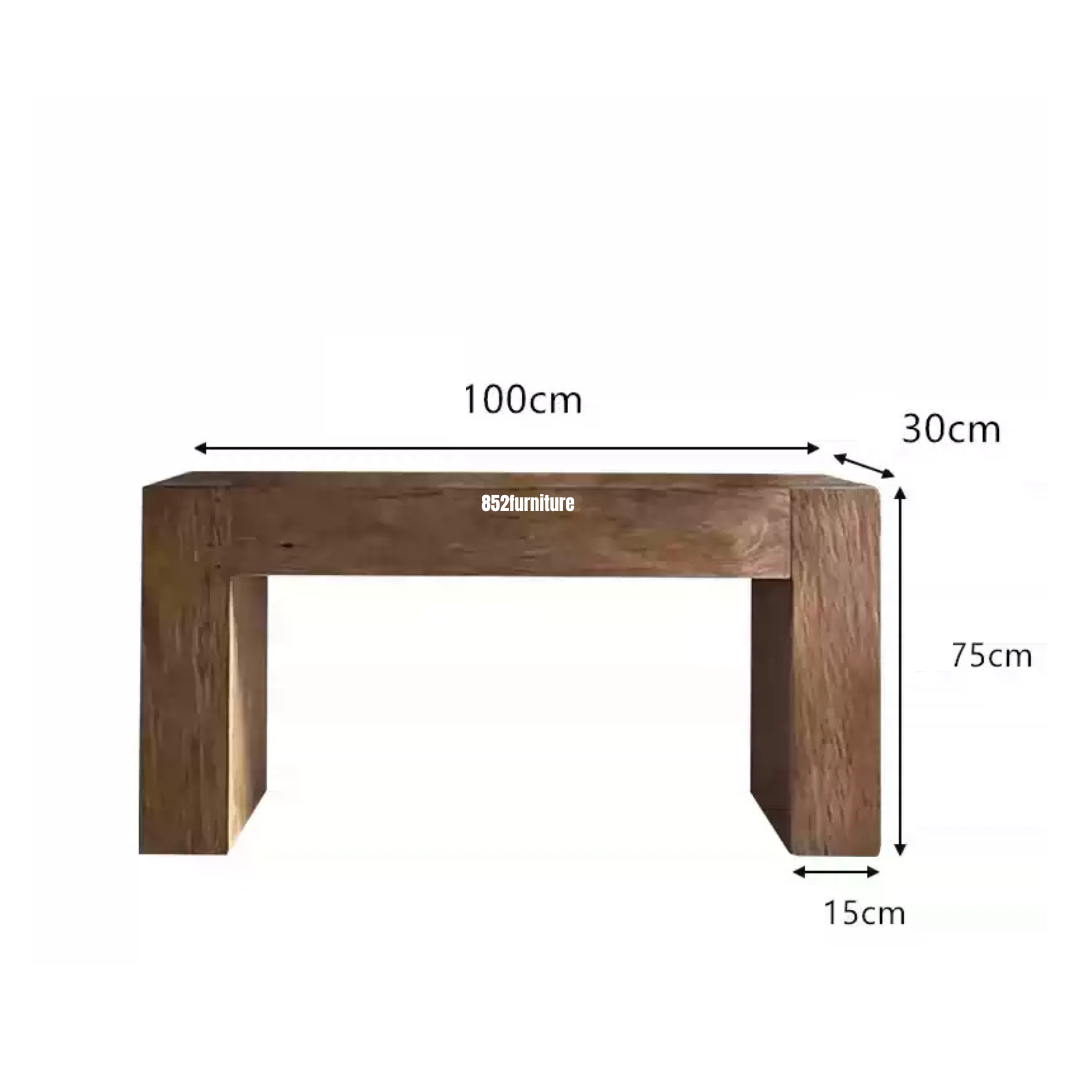 (包送貨安裝 | Delivery and Assembly Included) A471實木小桌 (wooden table table console)