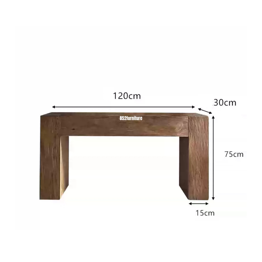 (包送貨安裝 | Delivery and Assembly Included) A471實木小桌 (wooden table table console)