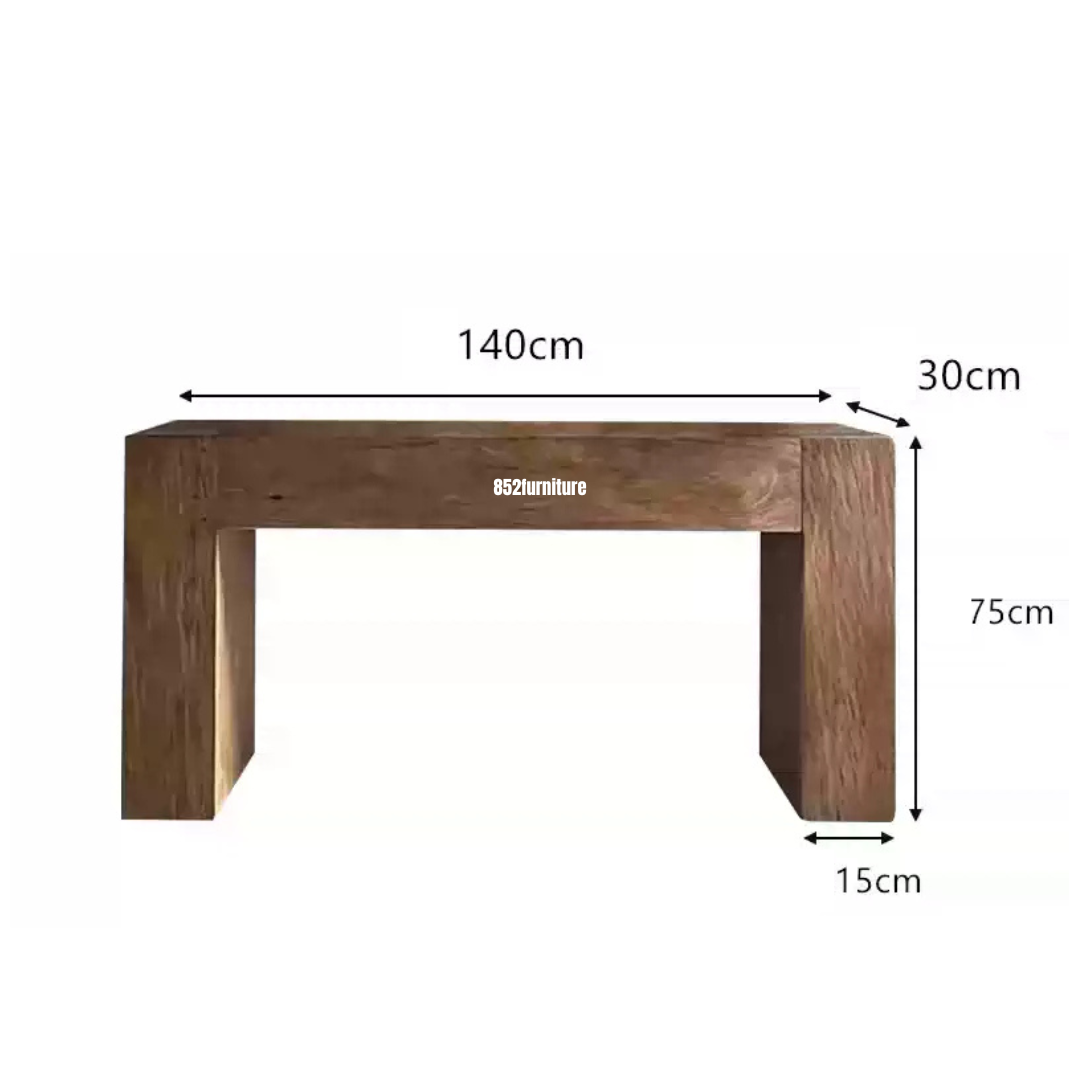 (包送貨安裝 | Delivery and Assembly Included) A471實木小桌 (wooden table table console)