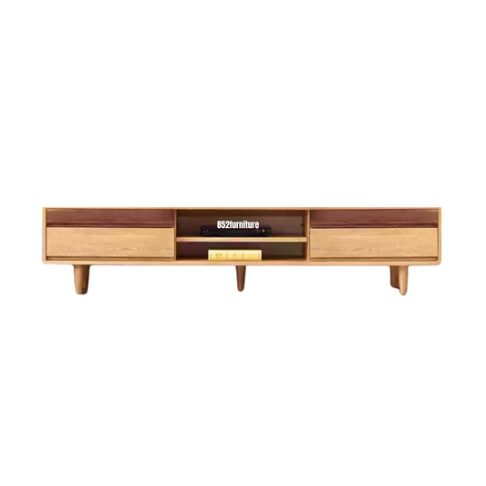 (包送貨安裝 | Delivery and Assembly Included)  A340日式橡木電視櫃 (Oak tv cabinet)