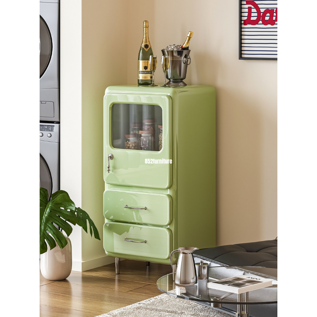 (包送貨安裝 | Delivery and Assembly Included) A098日式复古斗櫃 (Retro chest of drawers)