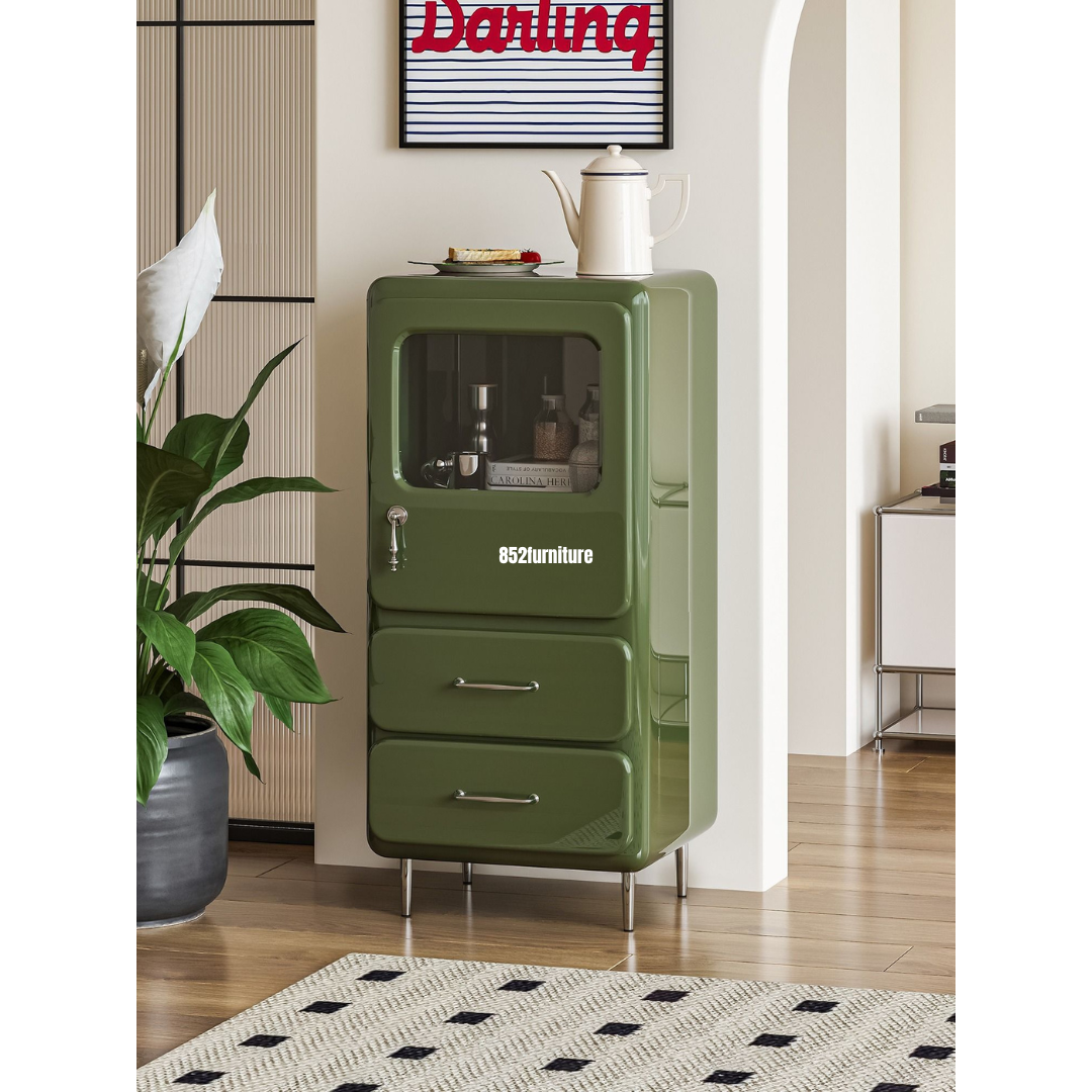(包送貨安裝 | Delivery and Assembly Included) A098日式复古斗櫃 (Retro chest of drawers)