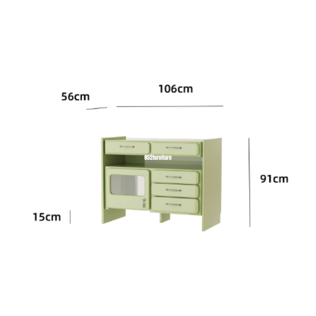 (包送貨安裝 | Delivery and Assembly Included) A226日式复古斗櫃 (Retro chest of drawers)