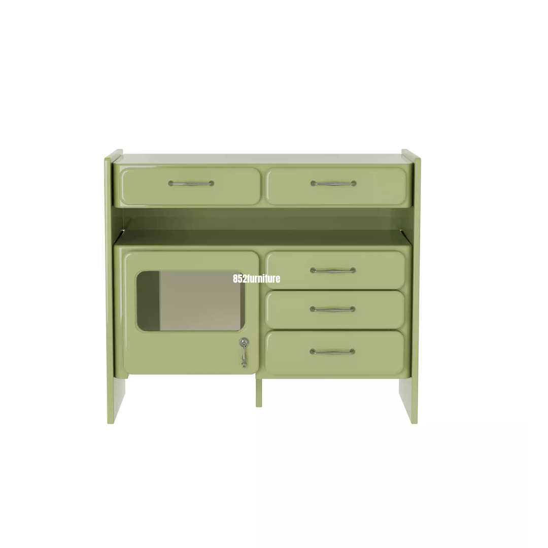 (包送貨安裝 | Delivery and Assembly Included) A226日式复古斗櫃 (Retro chest of drawers)
