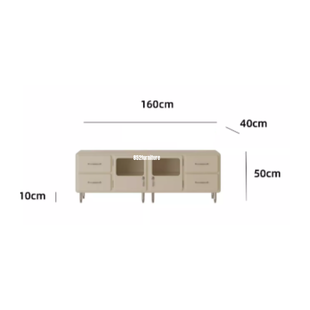 (包送貨安裝 | Delivery and Assembly Included) A255复古電視櫃 (Retro tv cabinet)