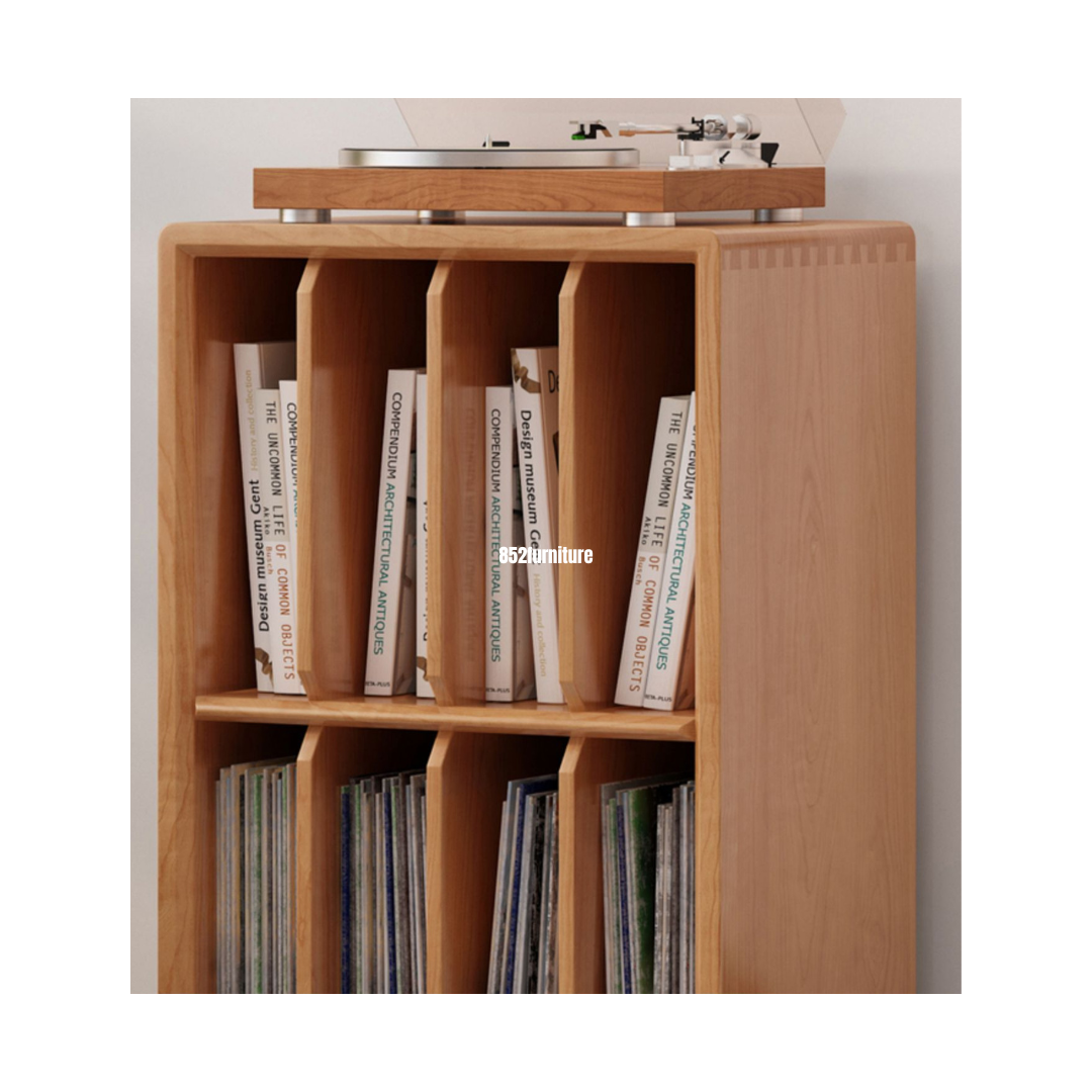 (包送貨安裝 | Delivery and Assembly Included) A482原木音響櫃 (HI-FI櫃) wooden audio cabinet