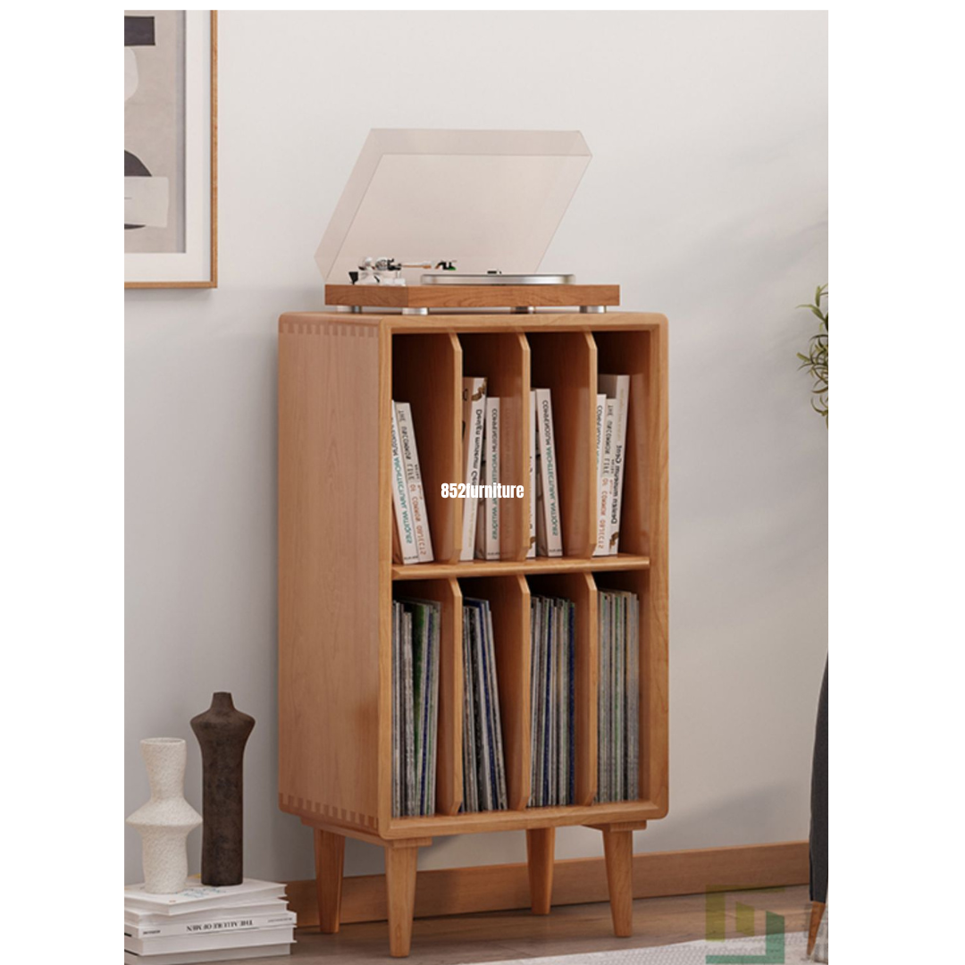 (包送貨安裝 | Delivery and Assembly Included) A482原木音響櫃 (HI-FI櫃) wooden audio cabinet