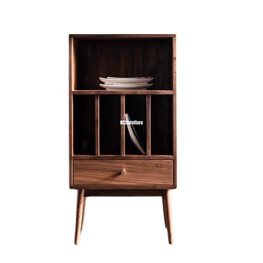 (包送貨安裝 | Delivery and Assembly Included) A487原木音響櫃 (HI-FI櫃) Wooden Audio cabinet