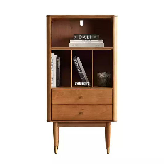 (包送貨安裝 | Delivery and Assembly Included) A488原木音響櫃 (HI-FI櫃) Wooden Audio Cabinet