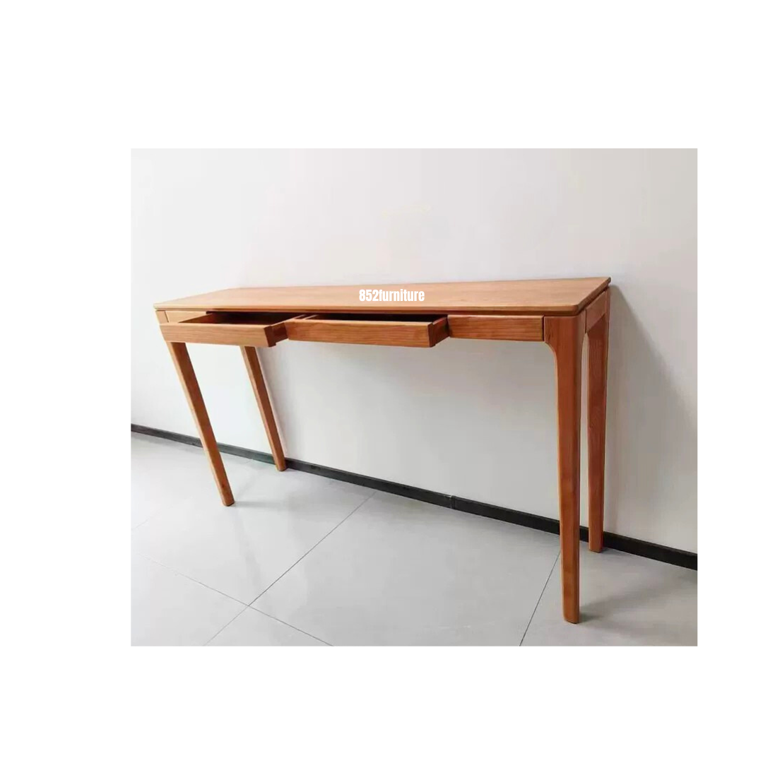(包送貨安裝 | Delivery and Assembly Included) A489實木玄關桌(wooden table table console)