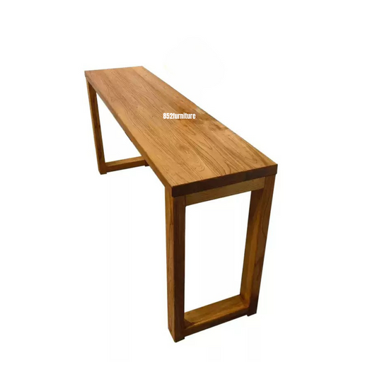 (包送貨安裝 | Delivery and Assembly Included) A491老榆木玄關桌(Elm table console)
