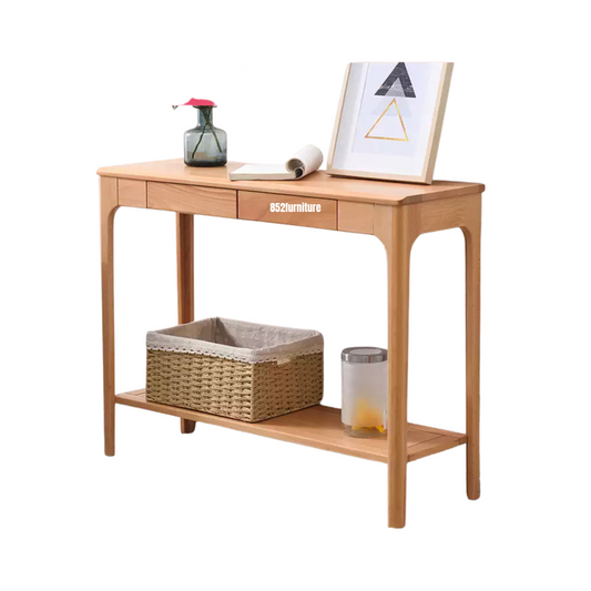 (包送貨安裝 | Delivery and Assembly Included) A492實木玄關桌(wooden table console)