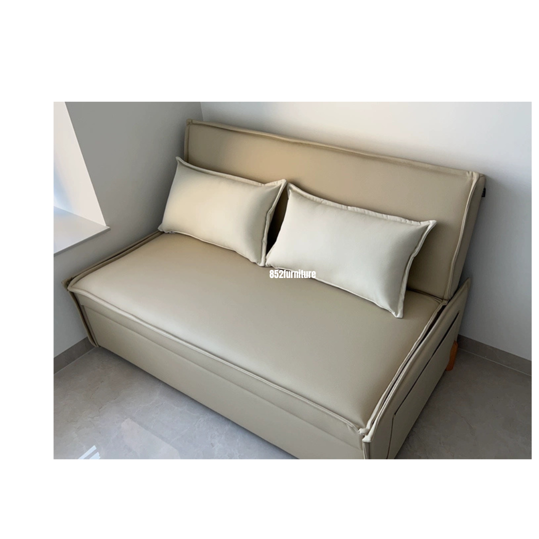 (包送貨安裝 | Delivery and Assembly Included)  A497 彷皮梳化床 (imitation leather sofa bed)