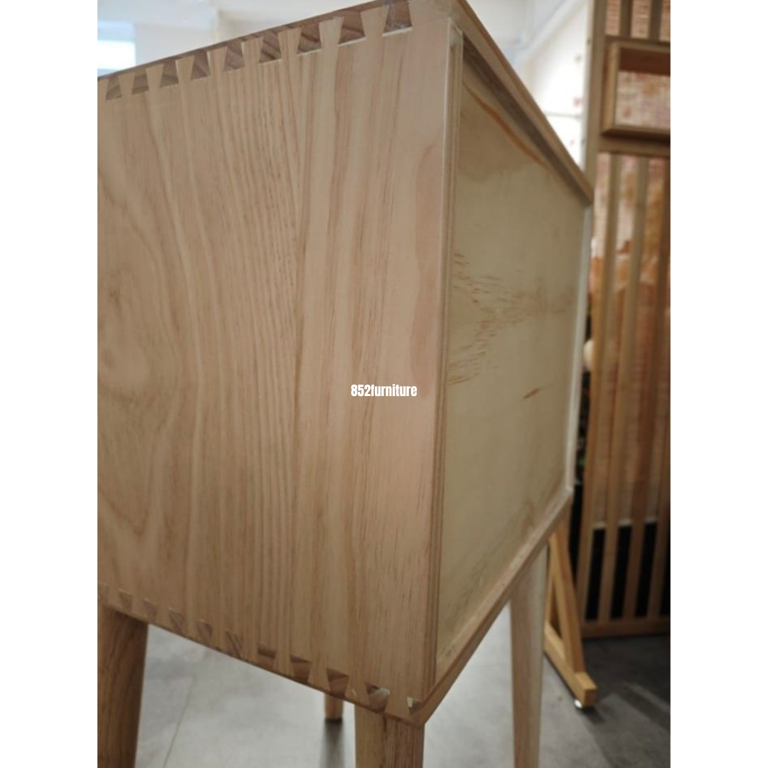 (包送貨安裝 | Delivery and Assembly Included)  A302原木音響櫃 (HI-FI櫃) wooden audio cabinet