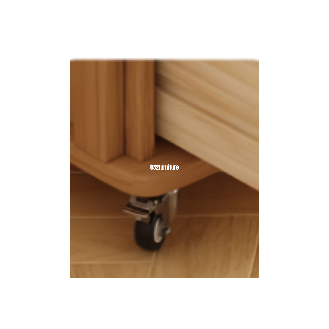 (包送貨安裝 | Delivery and Assembly Included) A371木制旋轉全身鏡 (wooden rotating full-length mirror)