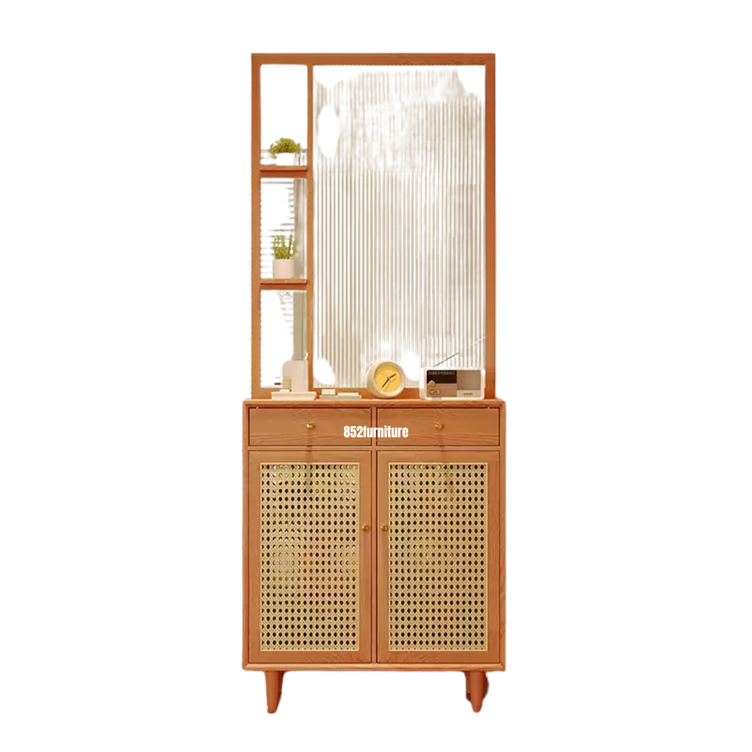 (包送貨安裝 | Delivery and Assembly Included) A445日式屏風鞋櫃 (folding screen shoe cabinet)