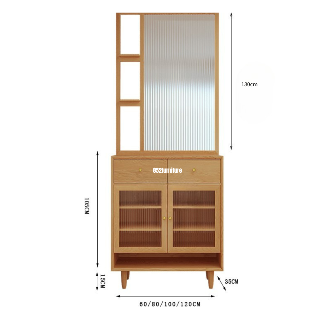 (包送貨安裝 | Delivery and Assembly Included) A445日式屏風鞋櫃 (folding screen shoe cabinet)