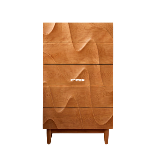 (包送貨安裝 | Delivery and Assembly Included) A446櫻桃木五斗櫃 (Cherry wood chest of drawers)