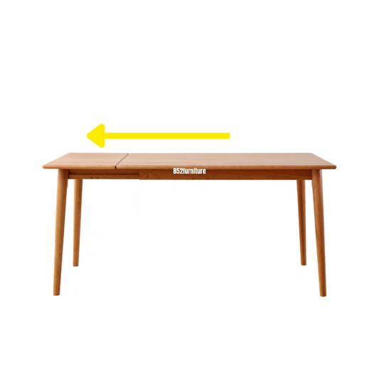 (包送貨安裝 | Delivery and Assembly Included) A508橡木申縮餐桌 (oak extendable dining table)