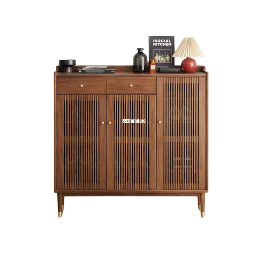 (包送貨安裝 | Delivery and Assembly Included) A511日式條子鞋櫃 (Shoe Cabinet)