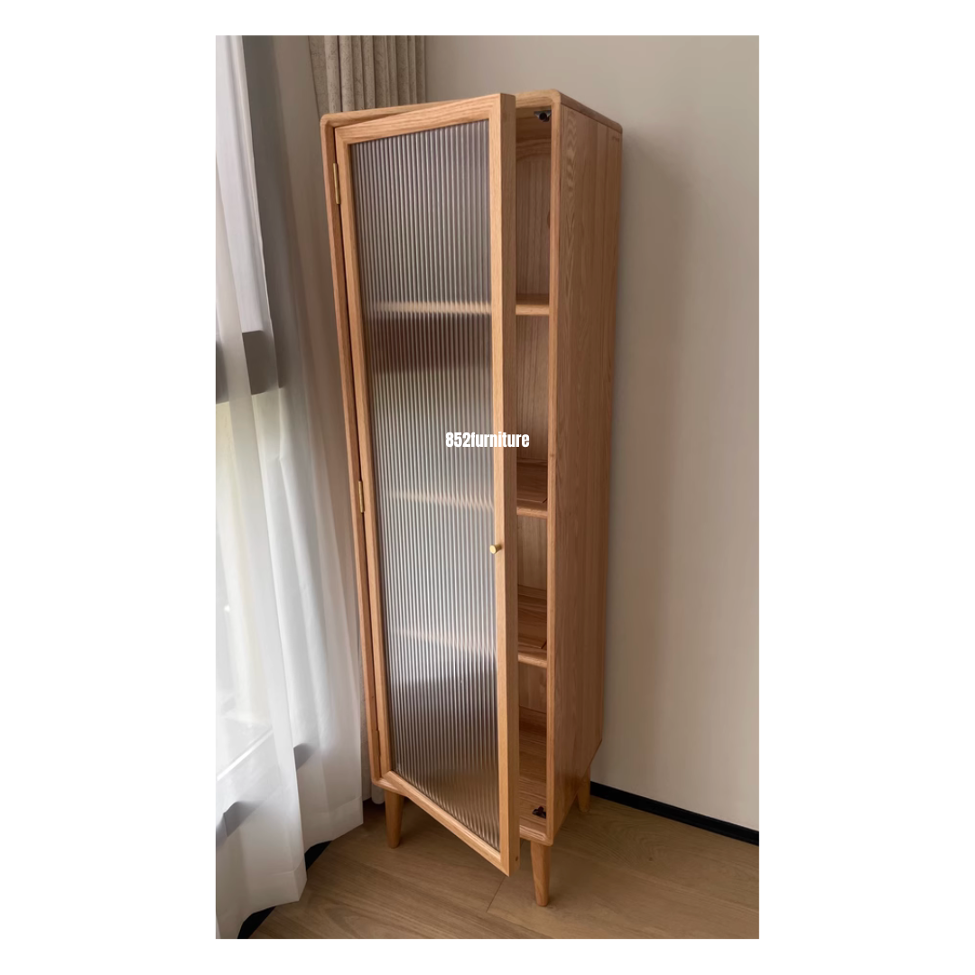 (包送貨安裝 | Delivery and Assembly Included) A512實木展示櫃 (Wooden display cabinet)