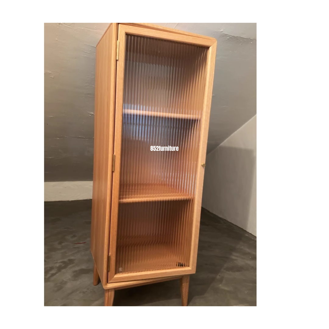 (包送貨安裝 | Delivery and Assembly Included) A512實木展示櫃 (Wooden display cabinet)