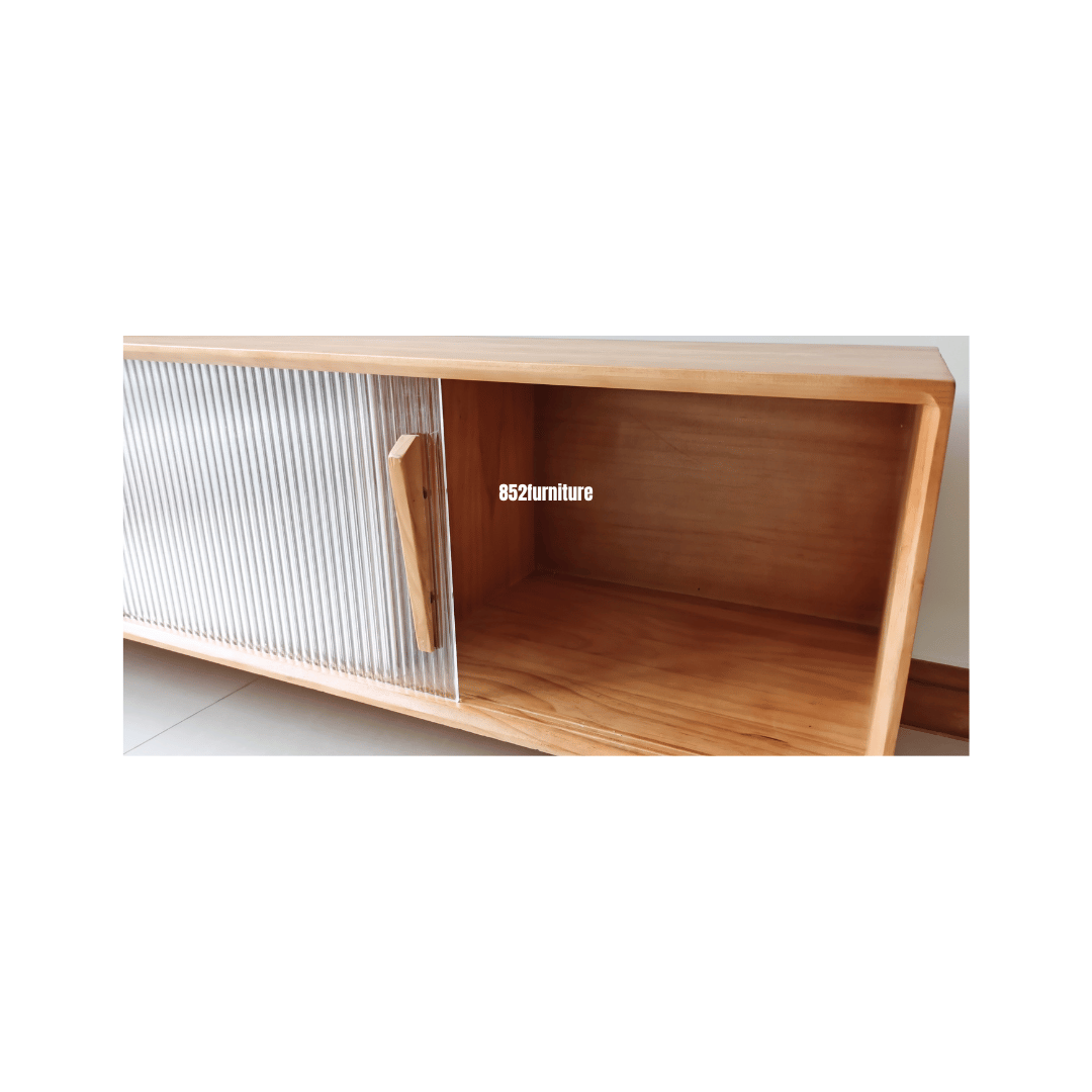 (包送貨安裝 | Delivery and Assembly Included)  A045日式玻璃電視櫃(tv cabinet)