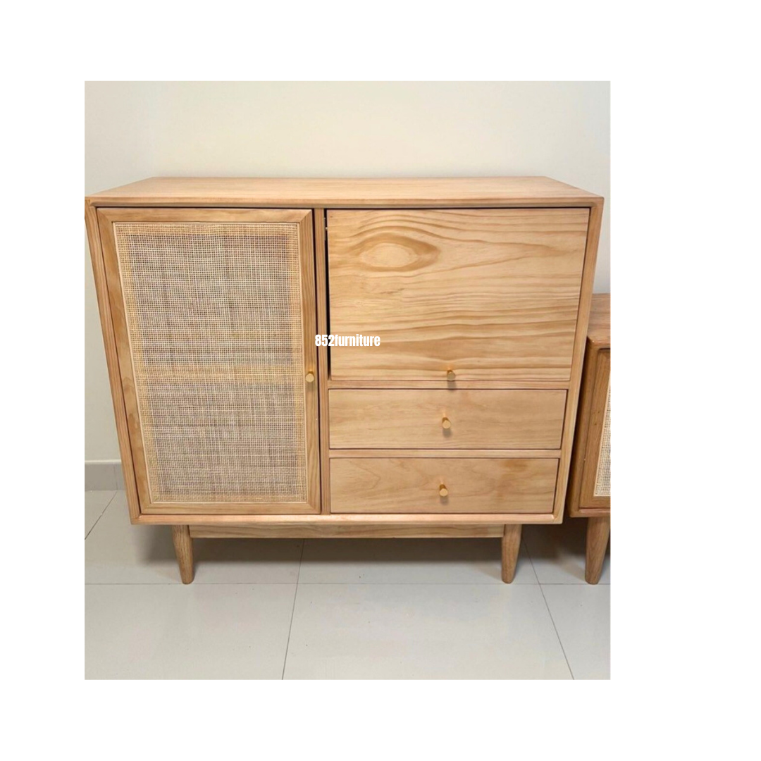 (包送貨安裝 | Delivery and Assembly Included) A522實木餐邊櫃 (dining sideboard)