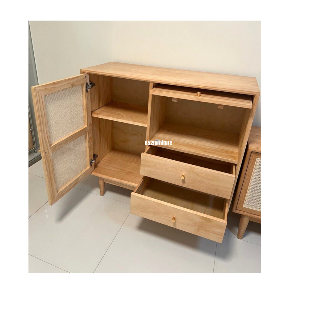 (包送貨安裝 | Delivery and Assembly Included) A522實木餐邊櫃 (dining sideboard)