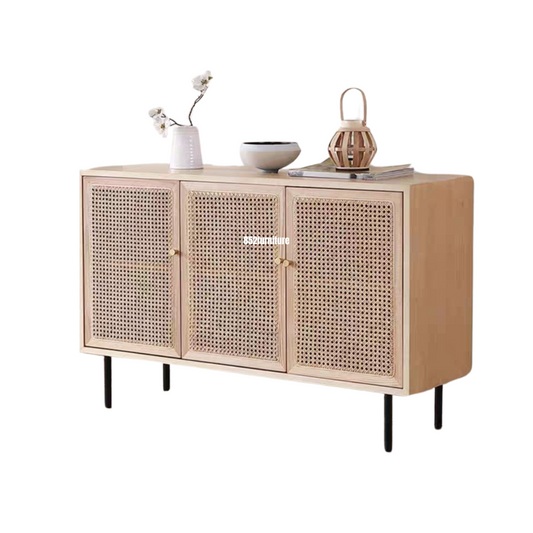 (包送貨安裝 | Delivery and Assembly Included) A525藤織面餐邊櫃 (Dining sideboard)