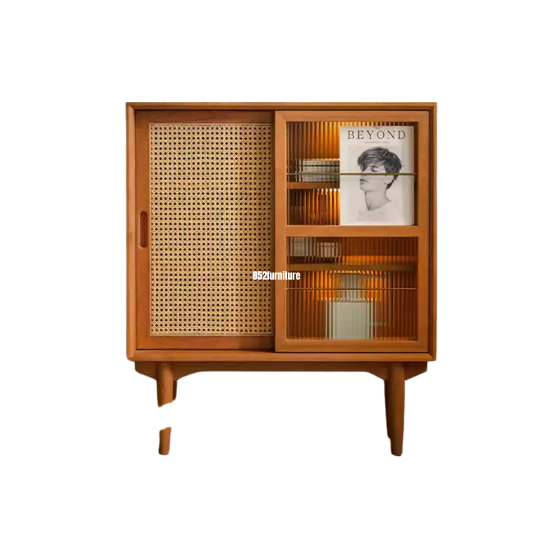(包送貨安裝 | Delivery and Assembly Included) A526藤織面餐邊櫃 (Dining sideboard)