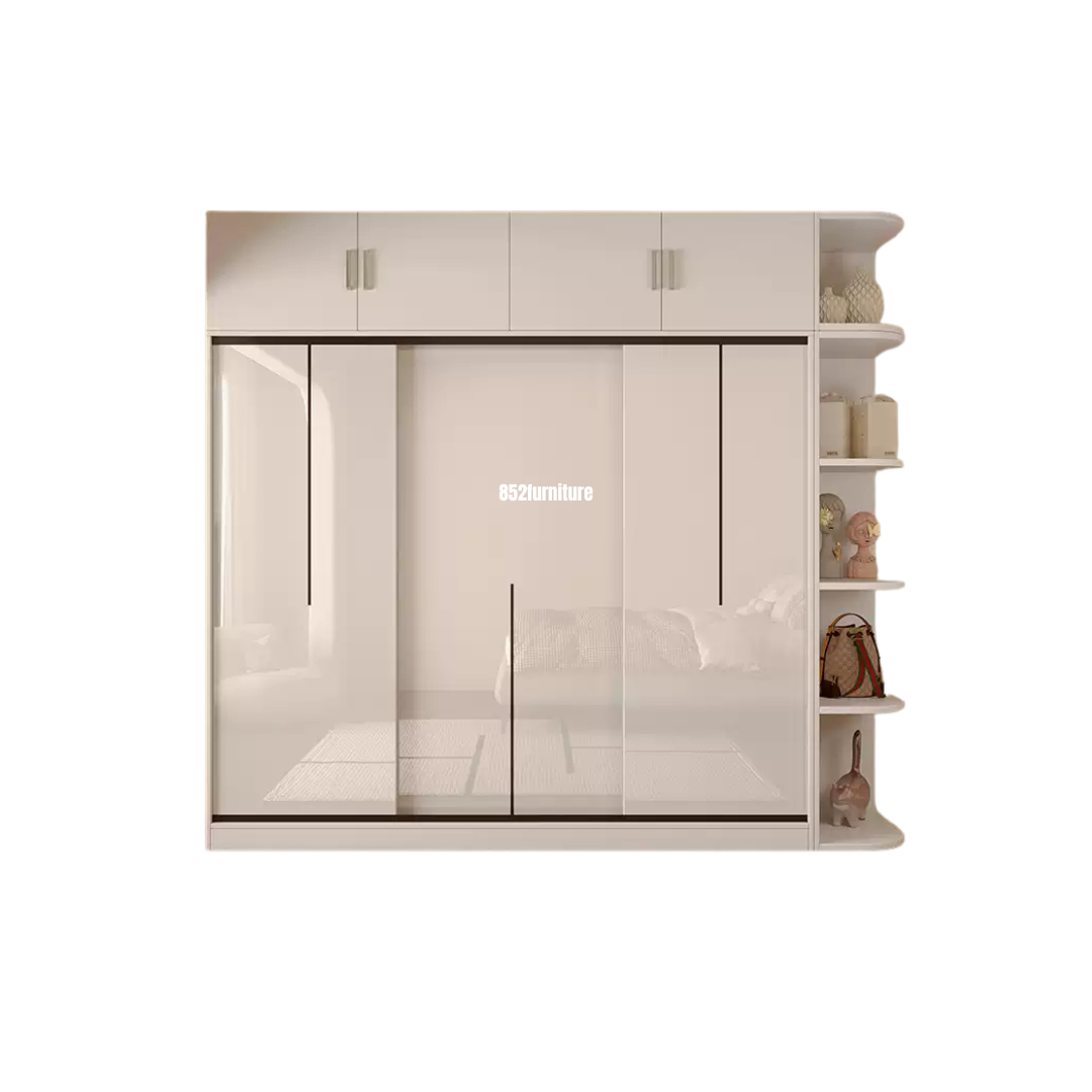 (包送貨安裝 | Delivery and Assembly Included) A531趟門衣櫃 (Wooden sliding door wardrobe)