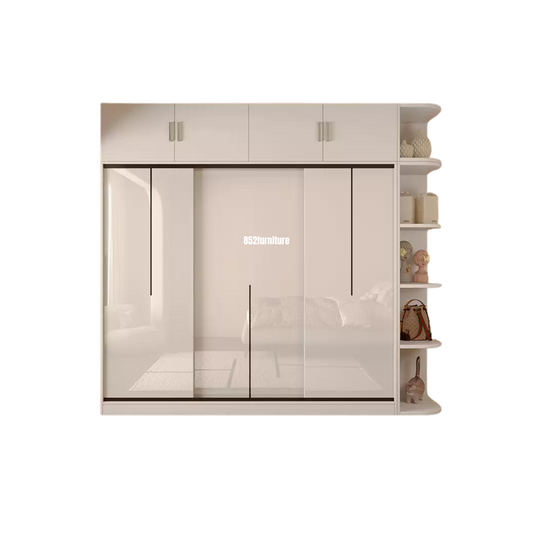 (包送貨安裝 | Delivery and Assembly Included) A531趟門衣櫃 (Wooden sliding door wardrobe)