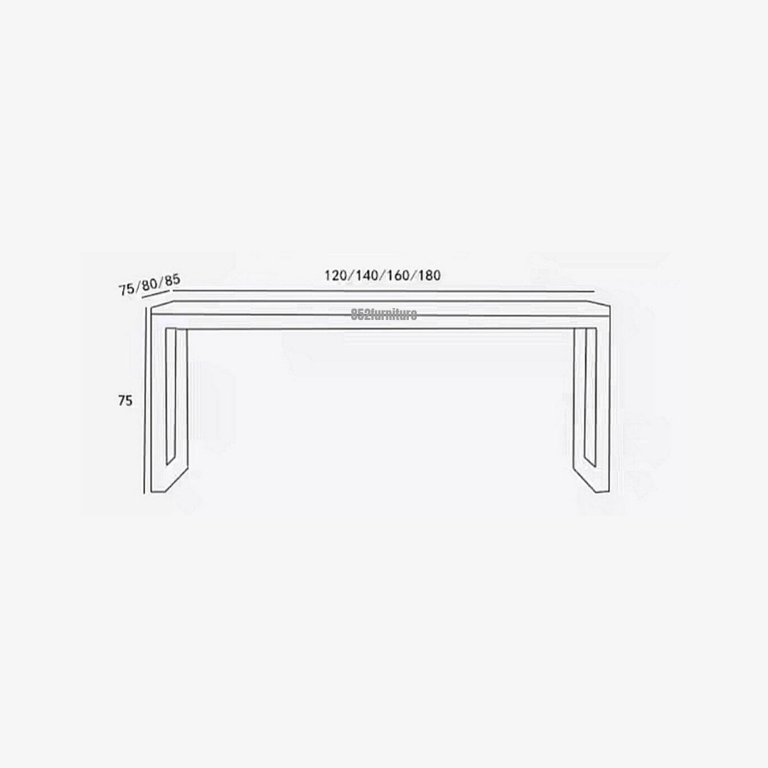 (包送貨安裝 | Delivery and Assembly Included) A022 白橡木餐桌 (Oak dining table)