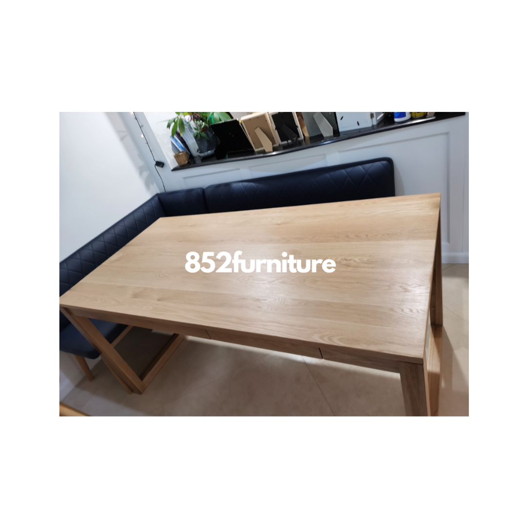 (包送貨安裝 | Delivery and Assembly Included) A022 白橡木餐桌 (Oak dining table)