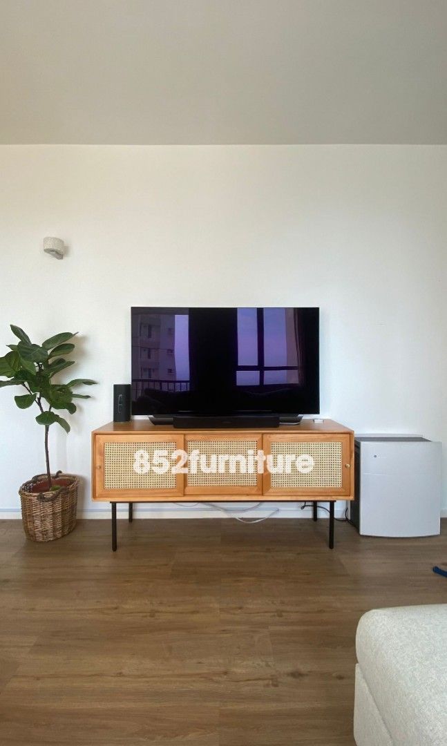 (包送貨安裝 | Delivery and Assembly Included) A031 日式藤織面電視櫃 (tv cabinet)