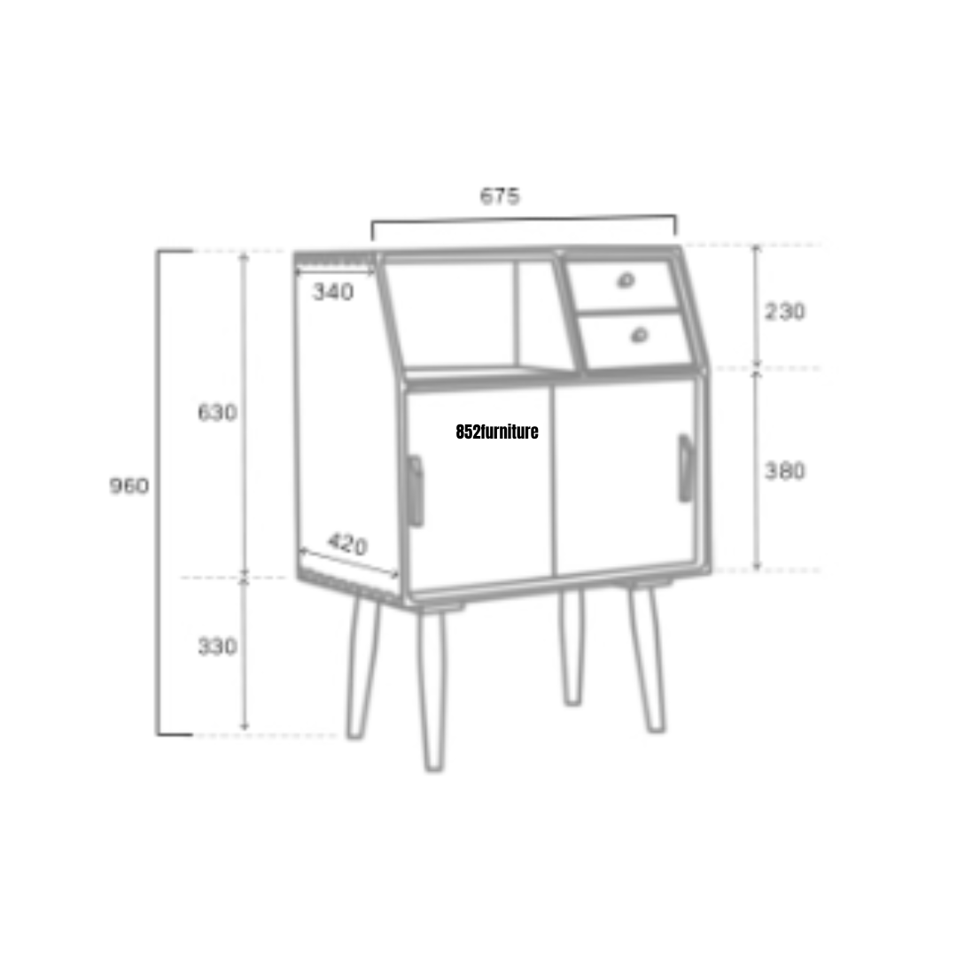 (包送貨安裝 | Delivery and Assembly Included) A533日式餐邊櫃 (dining sideboard)